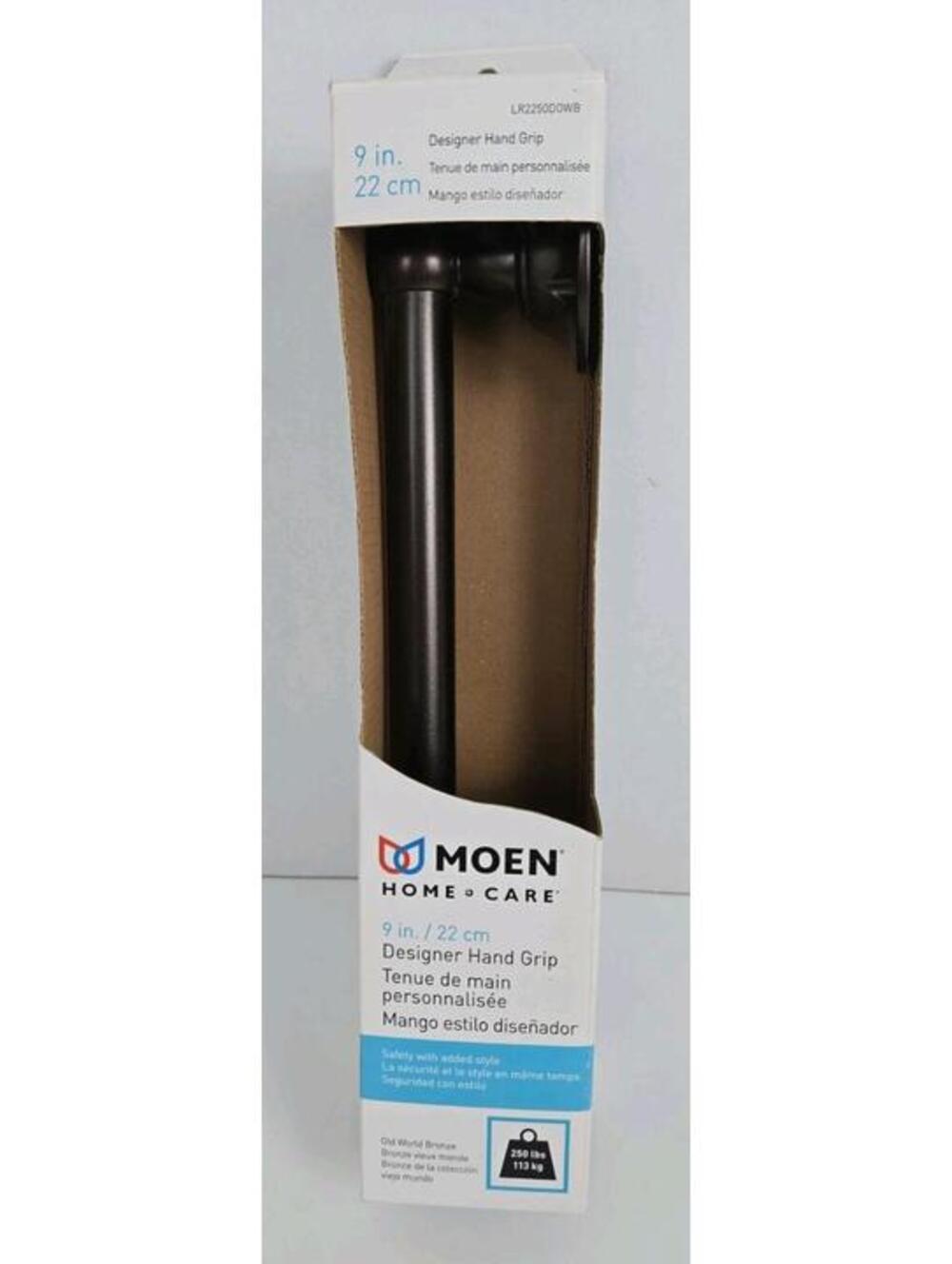 Moen Designer Hand Grip 9" 250Lbs Old World Bronze LR2250D0WB